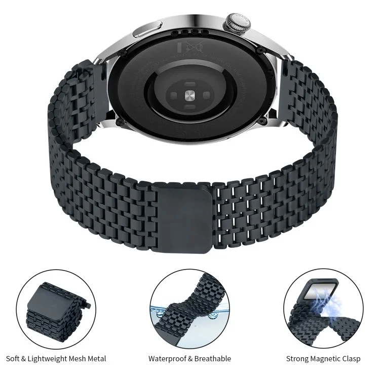 SYA002880101F_2.webp Nine-beads Magnetic Buckle Stainless Steel Watch Band - Image 4