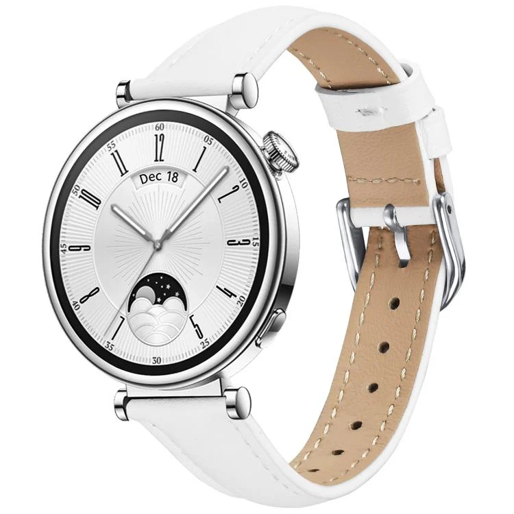 Slim Genuine Leather Watch Band