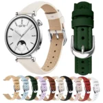 Slim Genuine Leather Watch Band - Image 2