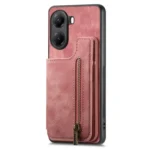 Retro Leather Zipper Wallet Back Phone Case, For Xiaomi Poco X7 Pro - Image 6