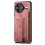 Retro Leather Zipper Wallet Back Phone Case, For Redmi K80 Pro / Poco F7 Ultra, For Redmi K80 / Poco F7 Pro, For Redmi Turbo 4 - Image 6