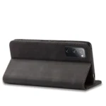Dreamy Magnetic Dual-fold Calfskin Leather Phone Case - Image 5