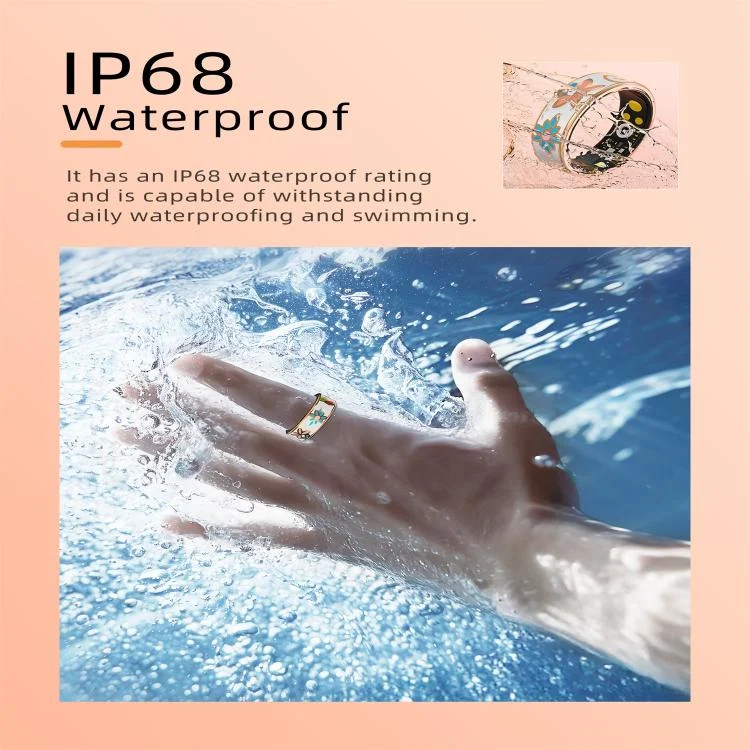 SYA0028902_B4.webp R18 SIZE 13 Smart Ring, Support Heart Rate / Blood Oxygen / Sleep / Care For Faimilies - Image 5