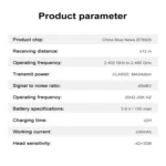 L01 Smart Glasses, Support AI Intelligent Translation / Bluetooth Call / Intelligent Noise Reduction - Image 7