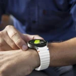Wavy Grain Stitched Reverse Buckle 20mm Silicone Watch Band - Image 7