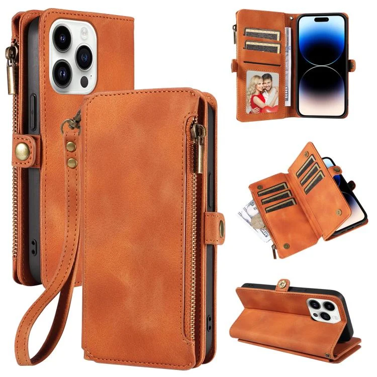 Fantasy Multifunctional Zipper Wallet Leather Phone Case, For iPhone 12 Pro Max, For iPhone 11 Pro Max, For iPhone 11