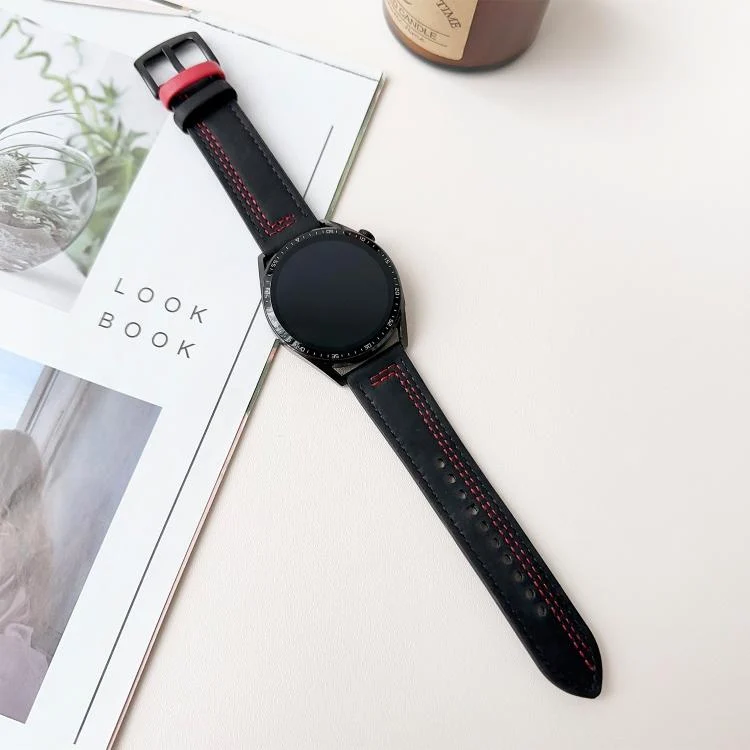 SYA002896501A_1.webp Seven-Line Tri-Star Buckle Pull Up Leather Watch Band - Image 7