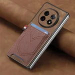 Denim Texture Leather Skin Phone Case with Card Slot, For OPPO Find N5 - Image 8
