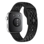 Mesh Reverse Buckle Silicone Watch Band - Image 5