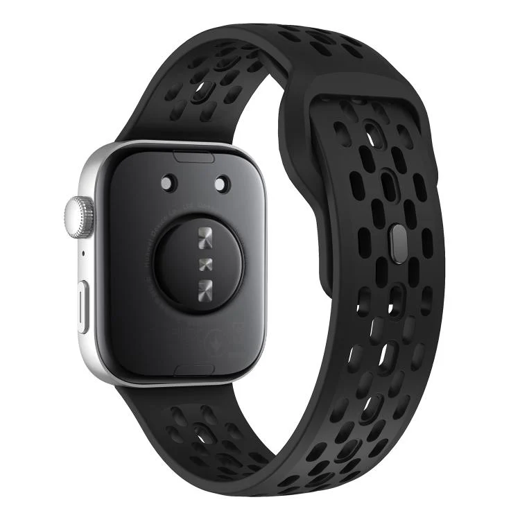 SYA002899501A_1.webp Mesh Reverse Buckle Silicone Watch Band - Image 5