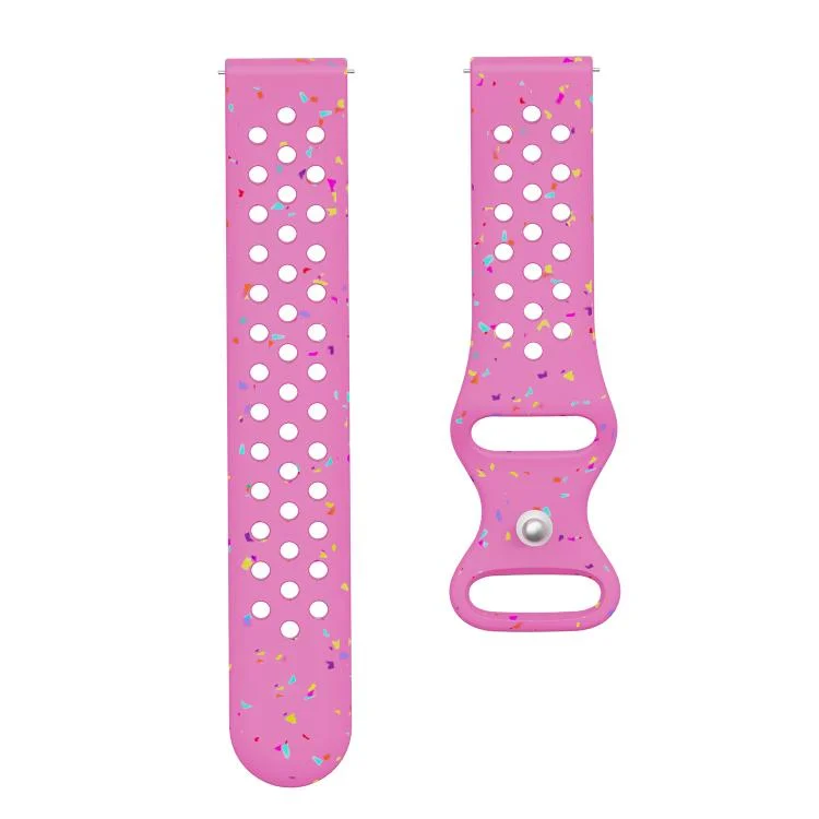 SYA002899802A_3.webp Eco-Friendly Granular Colorful Dots Silicone Watch Band - Image 5