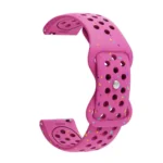 Eco-Friendly Granular Colorful Dots Silicone Watch Band - Image 3