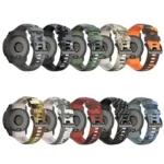 Camouflage Printed Silicone Watch Band - Image 3