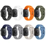 Wave Reverse Buckle Silicone Watch Band - Image 3