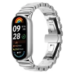 Irregular Butterfly Buckle Metal Stainless Steel Watch Band