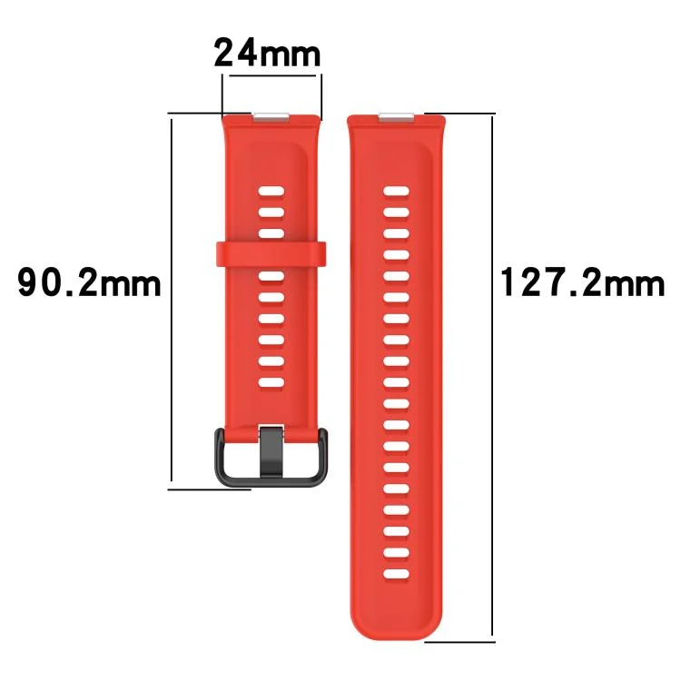 SYA0029095_B4.webp Quick Release Black Buckle Silicone Watch Band - Image 5