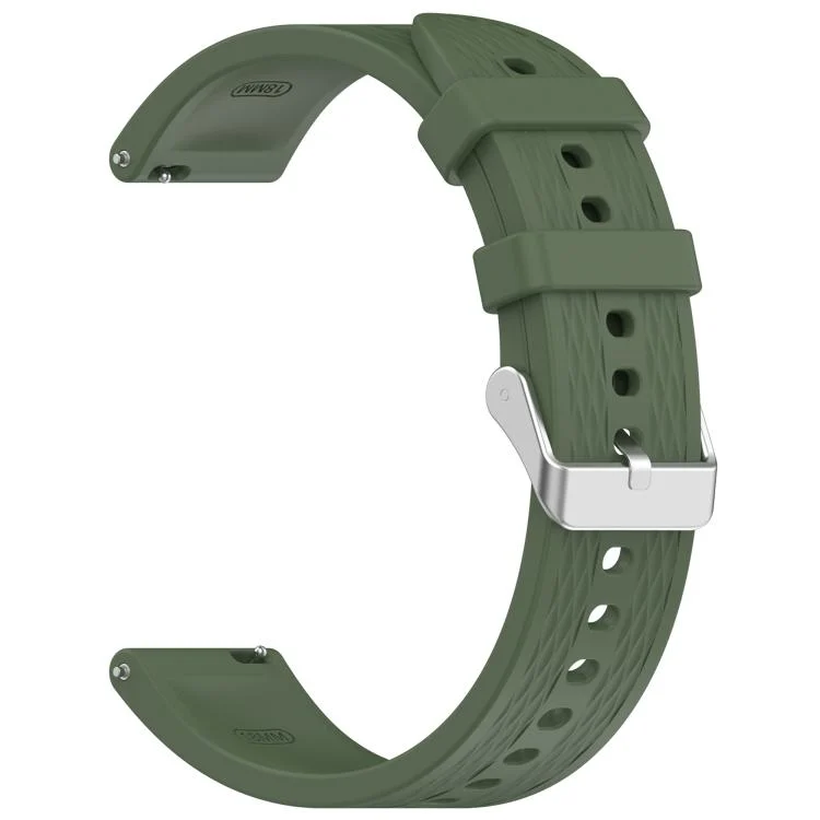 SYA002910001A_2.webp 18mm Rhombus Texture Quick Release Buckle Silicone Watch Band - Image 10