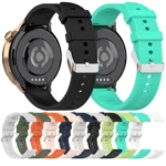 18mm Rhombus Texture Quick Release Buckle Silicone Watch Band - Image 3