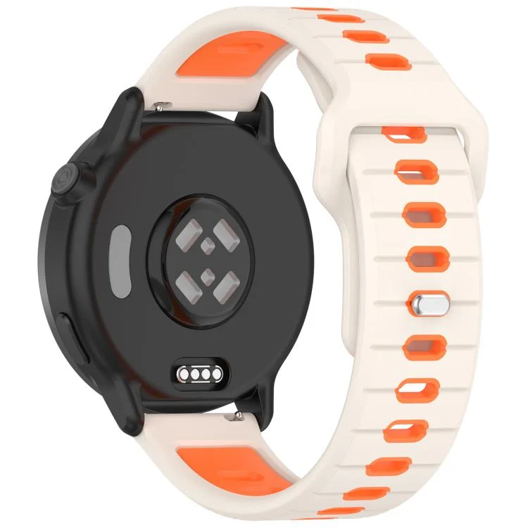 SYA002910201A_1.webp Two Color Reverse Buckle Striped Silicone Watch Band - Image 8