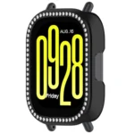 Single Row Diamond Half Coverage Hollow PC Watch Protective Case - Image 7