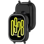 Single Row Diamond Half Coverage Hollow PC Watch Protective Case - Image 8