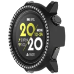 Single Row Diamond Half Coverage Hollow PC Watch Protective Case - Image 5