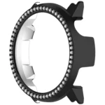 Single Row Diamond Half Coverage Hollow PC Watch Protective Case - Image 7