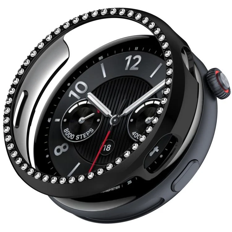 SYA002911901A.webp Single Row Diamond Half Coverage Hollow PC Watch Protective Case - Image 1