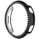 Single Row Diamond Half Coverage Hollow PC Watch Protective Case - Image 8