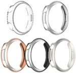 Single Row Diamond Half Coverage Hollow PC Watch Protective Case - Image 5