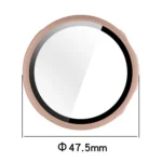 Tempered Film Integrated PC Watch Protective Case - Image 3