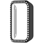 Single Row Diamond Half Coverage Hollow PC Watch Protective Case - Image 8