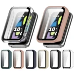 Tempered Film Integrated PC Watch Protective Case - Image 2