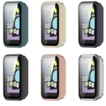 Tempered Film Integrated PC Watch Protective Case - Image 4
