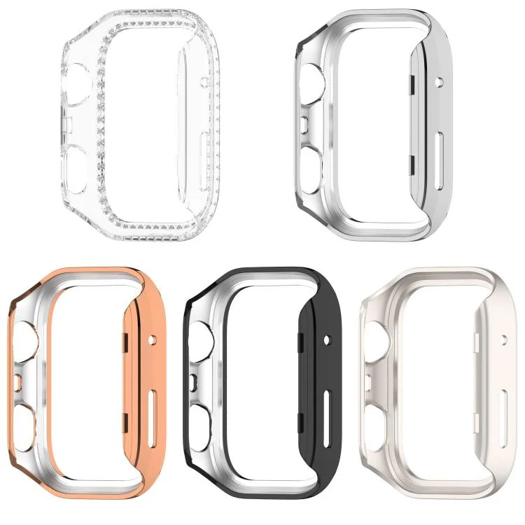 SYA0029132_B5.webp Single Row Diamond Half Coverage Hollow PC Watch Protective Case - Image 6