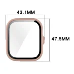 Tempered Film Integrated PC Watch Protective Case - Image 4