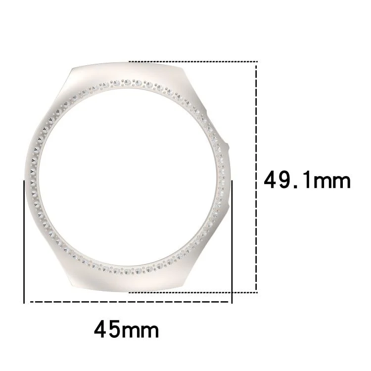 SYA0029135_B2.webp Single Row Diamond Half Coverage Hollow PC Watch Protective Case - Image 3