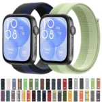 Nylon Loop Hook and Loop Fastener Watch Band - Image 2