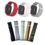 Nylon Loop Hook and Loop Fastener Watch Band - Image 3