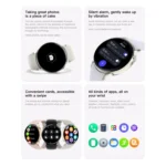 Sense 6 1.43 AMOLED Screen IP68 Waterproof Bluetooth Call Smartwatch Supports Health Monitoring - Image 20