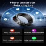SY01 SIZE 8 Smart Ring, Support Heart Rate / Blood Oxygen / Sleep Monitoring / Multiple Sport Modes - Image 3