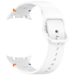 For Samsung Galaxy Watch8 / Watch8 Classic Stitched Solid Color Silicone Watch Band - Image 8