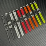 Explorer Metal Head Fluororubber Watch Band - Image 3