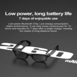 W600 Smart Glasses, Support AI Conversation / AI Photo Recognition / Bluetooth Call - Image 6