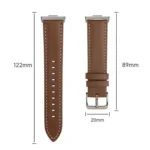 Leather Watch Band Wristband - Image 3
