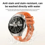 Vertical Silicone Watch Band - Image 5