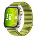 Wild Mountain Texture Woven Nylon Watch Band