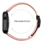 Lychee Texture Black Turtle Back Buckle Leather Watch Band, For Apple Watch 46mm / 49mm / 45mm / 44mm, For Apple Watch 42mm / 41mm / 40mm / 38mm - Image 6