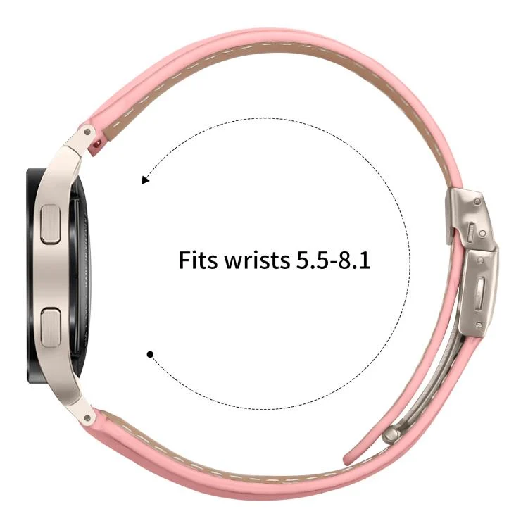 SYA002936801A_2.webp Quick Release Lychee Texture Starlight Turtle Back Buckle Leather Watch Band - Image 6