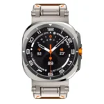 Explorer Stainless Steel Head Leather Watch Band - Image 7